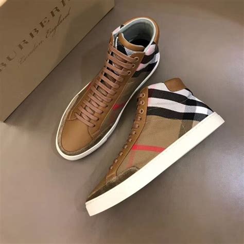 cheap burberry shoes mens|burberry shoes men high top.